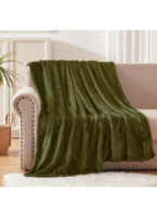 Pistashio fleece King Size Blanket | Lightweight | Breathable | Summer | AC blanket | pista