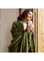 Pistashio fleece King Size Blanket | Lightweight | Breathable | Summer | AC blanket | pista