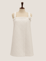 Women’s Plush Spa Shower Wrap | White | Ultra-Soft & Absorbent